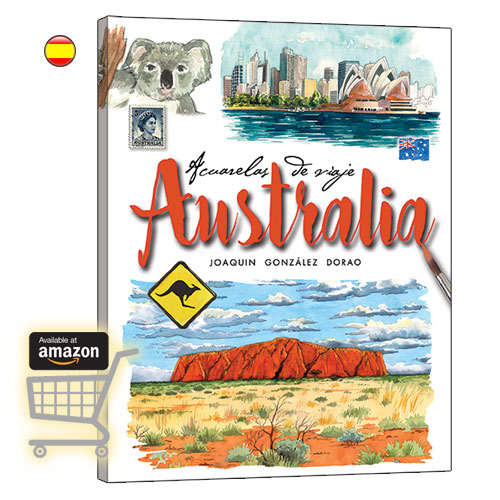 Australia acuarelas de viaje libro