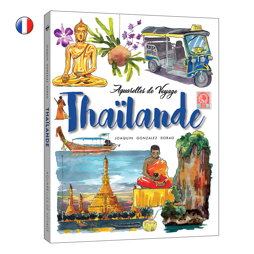 Thaïlande aquarelles de voyage